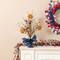 Glitzhome® 21" Patriotic Americana Highland Cow and Berry Table Tree
